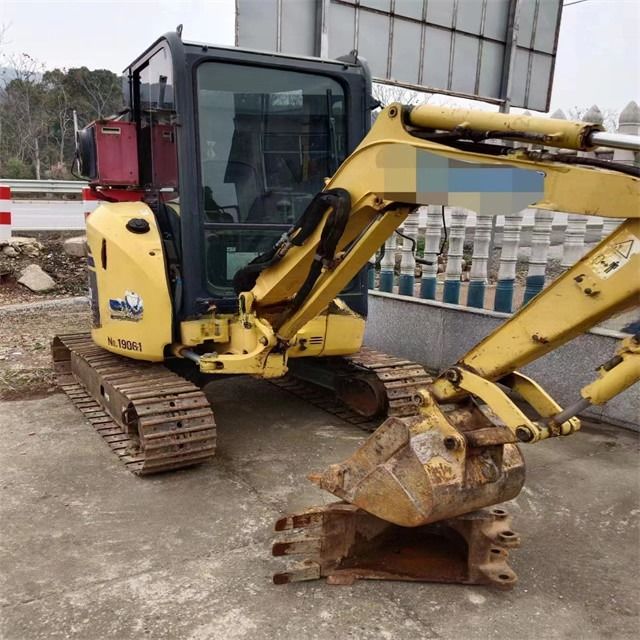 2 Ton Kullanılmış Japonya Komatsu PC 20 MR Sıçan Kazı makinesi düşük çalışma saatleri ve ideal