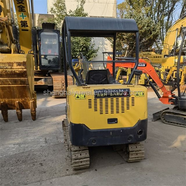 2 Ton Kullanılmış Japonya Komatsu PC 20 MR Sıçan Kazı makinesi düşük çalışma saatleri ve ideal