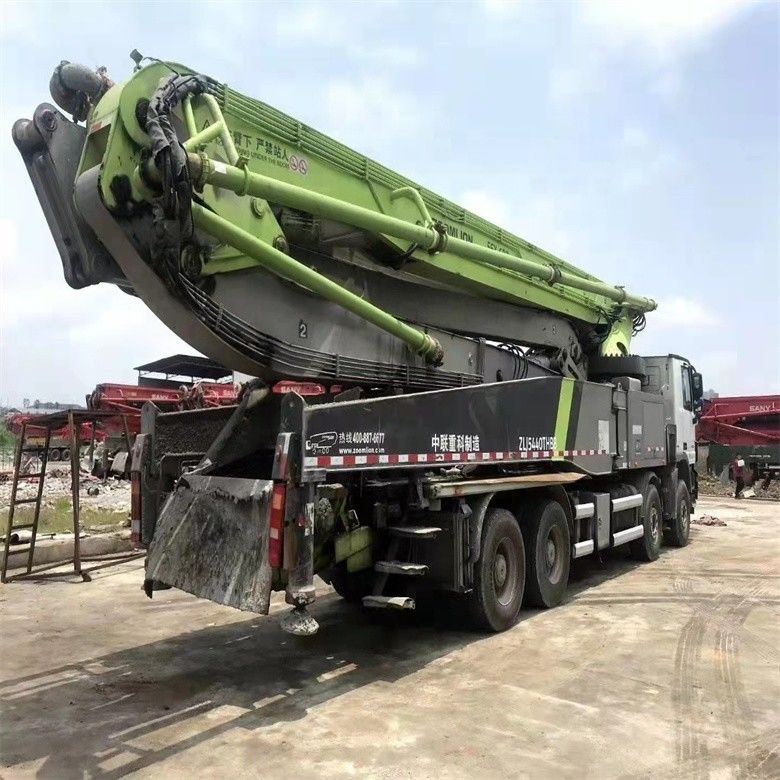Kullanılmış Zoomlion Beton Pompa Kamyonu 37m 42m 48m 52m Güvenlik ve Optimal Performans