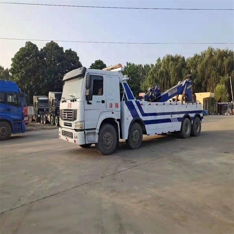 Aşağı Saatler Kullanılır Howo 6*4 Wrecker Çekici Kamyon 8*4 ISO9001 / CCC Sertifikalı Çekici Vücut