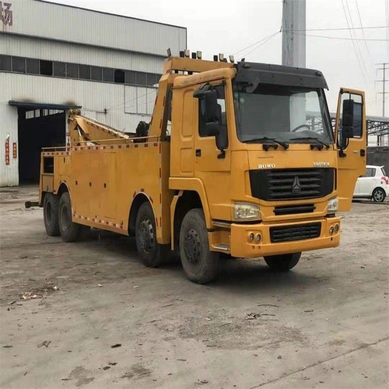 Aşağı Saatler Kullanılır Howo 6*4 Wrecker Çekici Kamyon 8*4 ISO9001 / CCC Sertifikalı Çekici Vücut