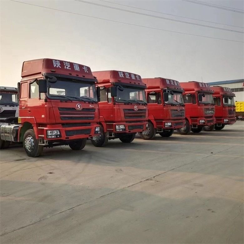 6*4 Shacman Kullanılmış Kamyon Traktörü Elektronik Dayanıklılık Kontrol Sistemi ve Dokunmatik Ekranla
