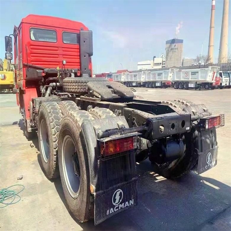 6*4 Shacman Kullanılmış Kamyon Traktörü Elektronik Dayanıklılık Kontrol Sistemi ve Dokunmatik Ekranla
