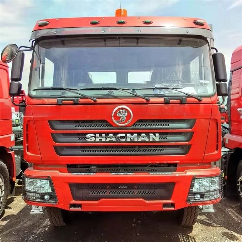 6*4 Shacman Kullanılmış Kamyon Traktörü Elektronik Dayanıklılık Kontrol Sistemi ve Dokunmatik Ekranla