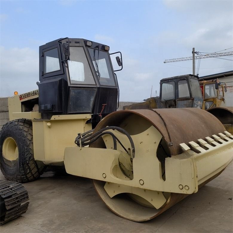 Amerika İthalatlı Orijinal Ingersoll-Rand SD100 Yol Makineleri Kullanılmış Tek Davul Roleri