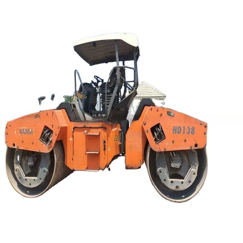14 Ton Kullanılmış HAMM HD130 Yol Roleri ABD'den Otoyol Köprüsü Mühendisliği İçin İthalat edildi