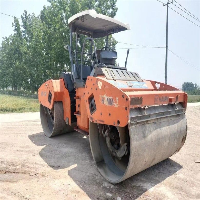14 Ton Kullanılmış HAMM HD130 Yol Roleri ABD'den Otoyol Köprüsü Mühendisliği İçin İthalat edildi