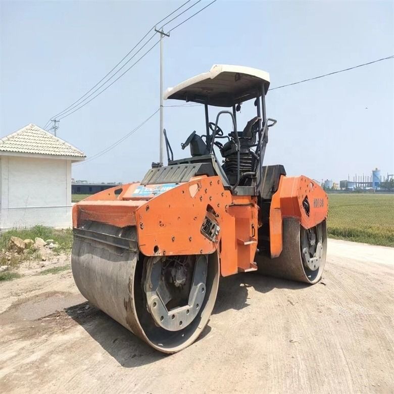 14 Ton Kullanılmış HAMM HD130 Yol Roleri ABD'den Otoyol Köprüsü Mühendisliği İçin İthalat edildi
