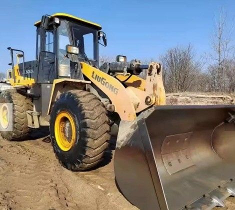 2019 Front End Loader Liugong ZL50CN Tekerlek Tipi 5 Ton Toprağı Taşımak için Kullanılan Makine