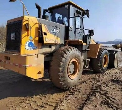2019 Front End Loader Liugong ZL50CN Tekerlek Tipi 5 Ton Toprağı Taşımak için Kullanılan Makine