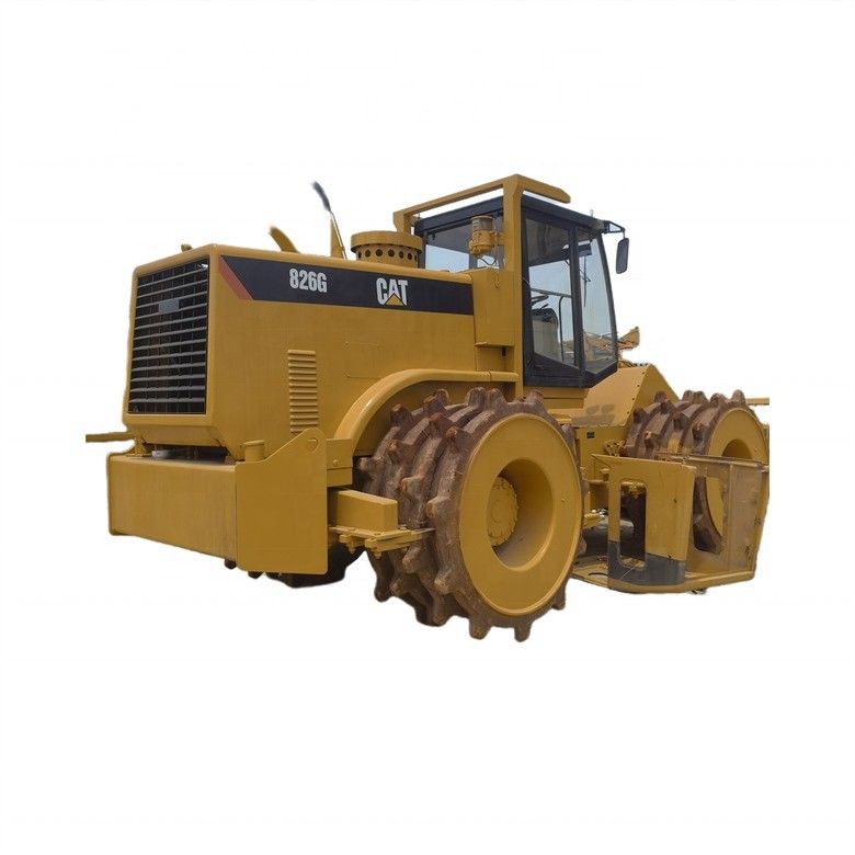 35 Ton Kullanılmış Caterpillar Cat 826G Kompaktör Harika Durumda Orijinal Renk Japonya