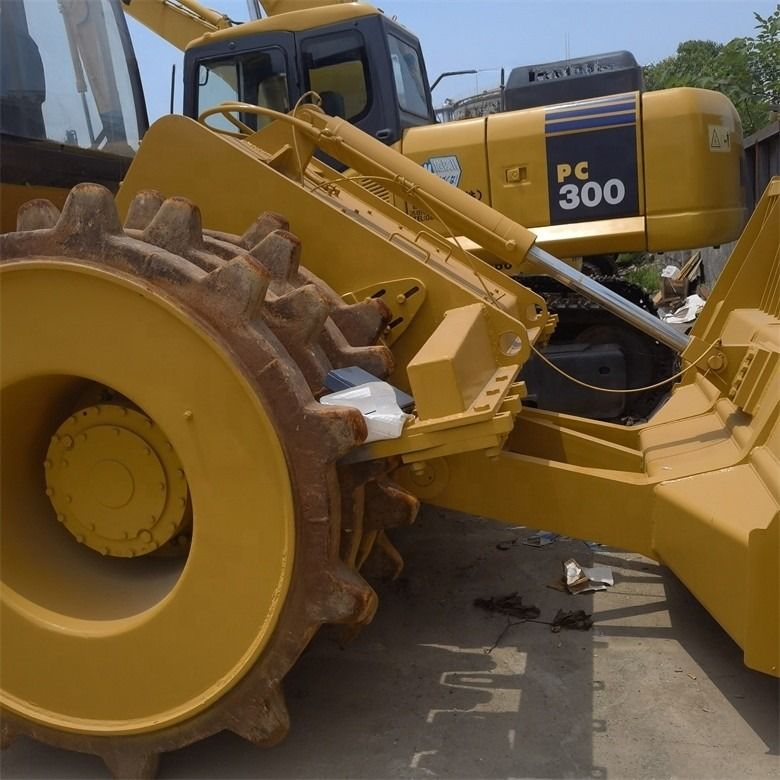 35 Ton Kullanılmış Caterpillar Cat 826G Kompaktör Harika Durumda Orijinal Renk Japonya