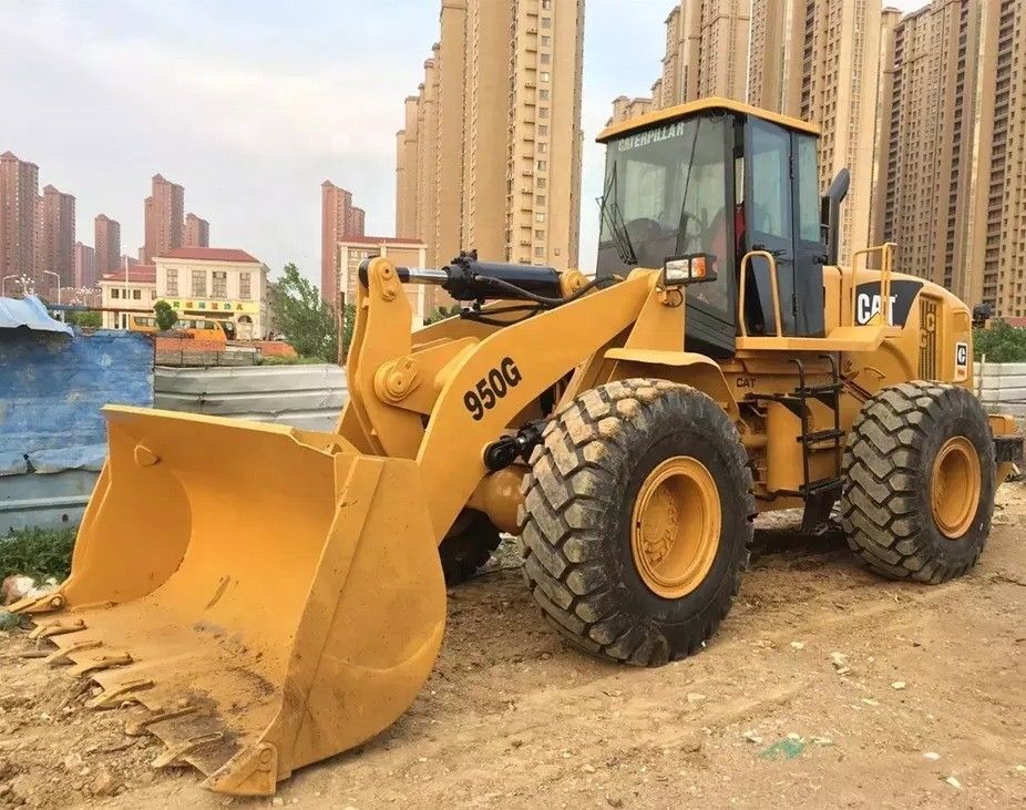 5 tonluk ikinci el Japonya Caterpillar 950G yükleyici Kullanılmış Cat 950 El Çarklı yükleyici