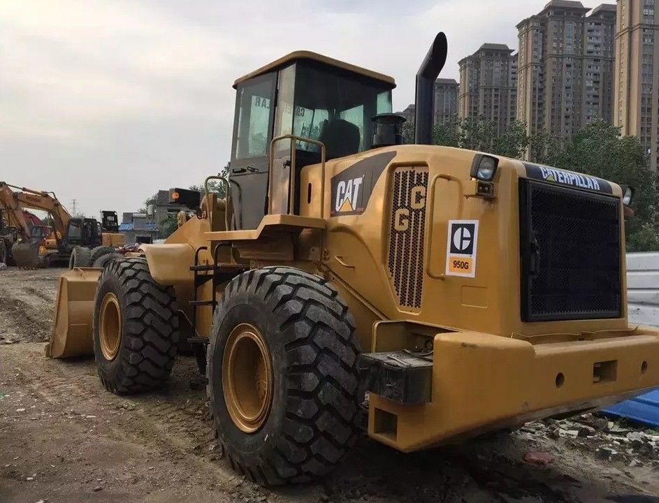 5 tonluk ikinci el Japonya Caterpillar 950G yükleyici Kullanılmış Cat 950 El Çarklı yükleyici