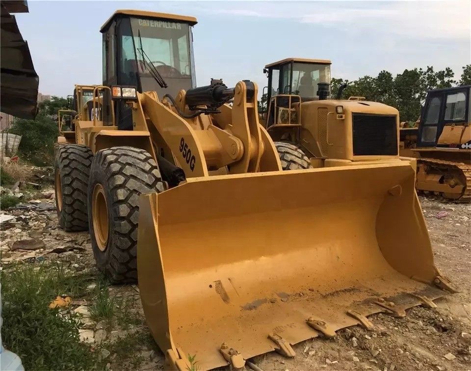 5 tonluk ikinci el Japonya Caterpillar 950G yükleyici Kullanılmış Cat 950 El Çarklı yükleyici