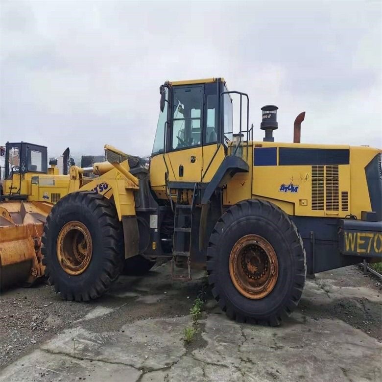Orijinal Hidrolik Pompa Kullanılmış Komatsu WA470-6 Tekerlekli Yükleyici 470 Serisi Ön Yükleyici