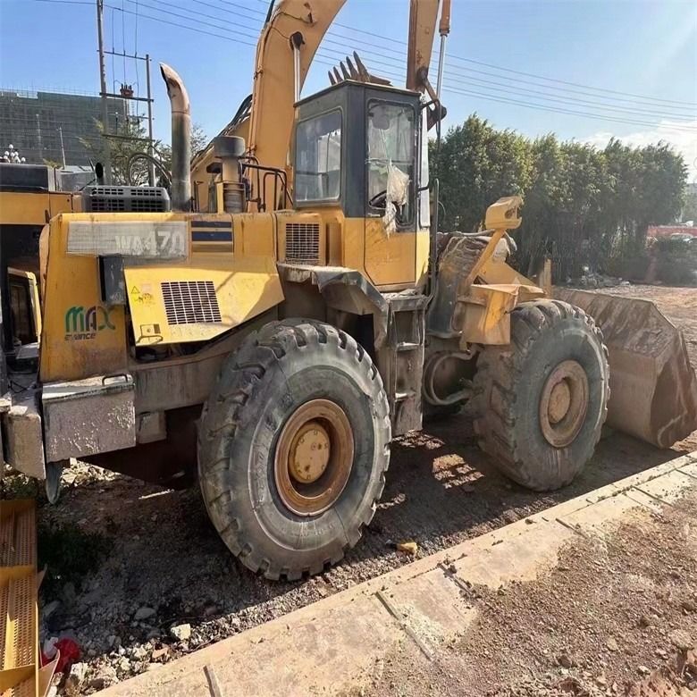 Mükemmel 2016 Komatsu WA470-3 Tekerlekli Yükleyici 6.5 M3 Kapasite 23 Ton Yükü Ucuz