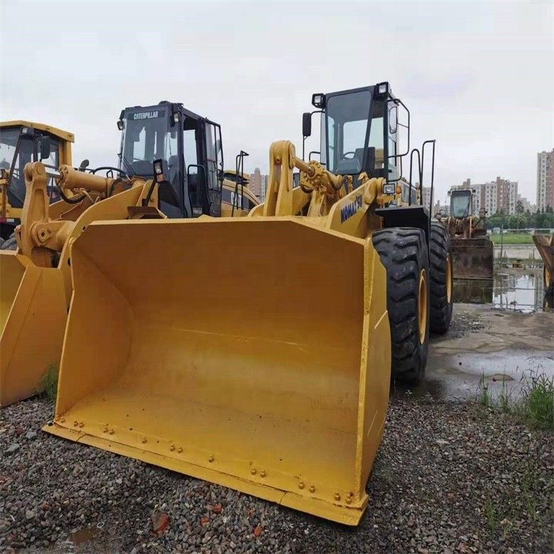 Japonya Yapımı WA420-3 3.5cbm 6t Dünya Hareketleri için Kullanılmış Komatsu Tekerlekli Yükleyici