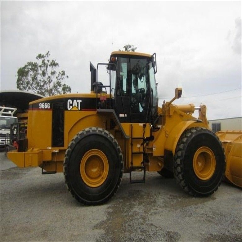 Japonya'dan uygun fiyatlı 24 tonluk kullanılmış Caterpillar 966G tekerlekli yükleyici 3306 DITA motoru ile