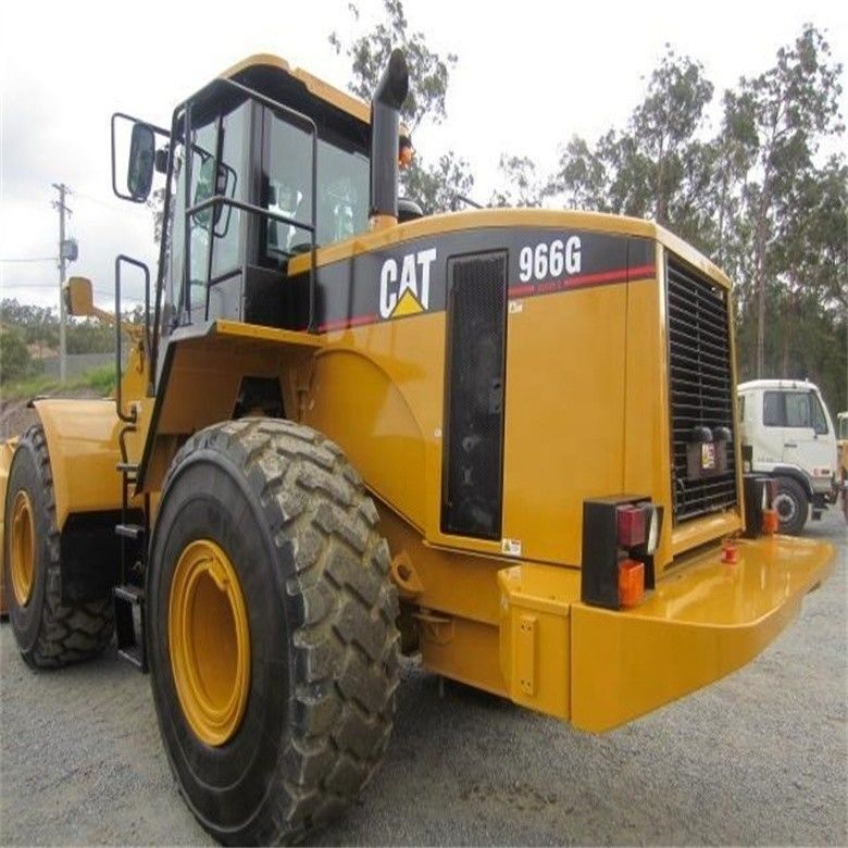 Japonya'dan uygun fiyatlı 24 tonluk kullanılmış Caterpillar 966G tekerlekli yükleyici 3306 DITA motoru ile