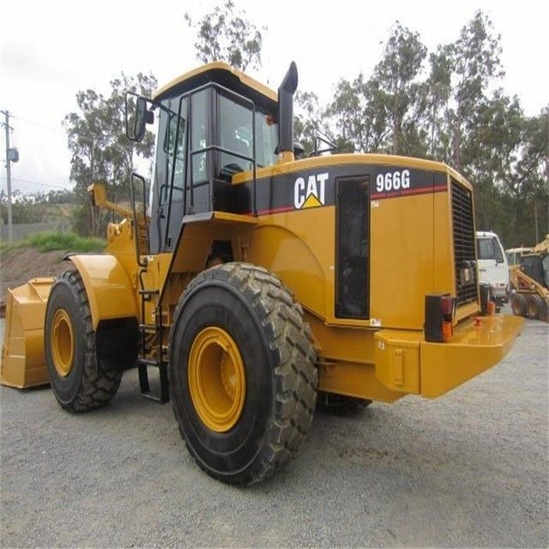 Japonya'dan uygun fiyatlı 24 tonluk kullanılmış Caterpillar 966G tekerlekli yükleyici 3306 DITA motoru ile
