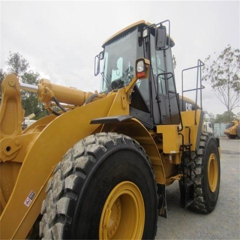 Japonya'dan uygun fiyatlı 24 tonluk kullanılmış Caterpillar 966G tekerlekli yükleyici 3306 DITA motoru ile