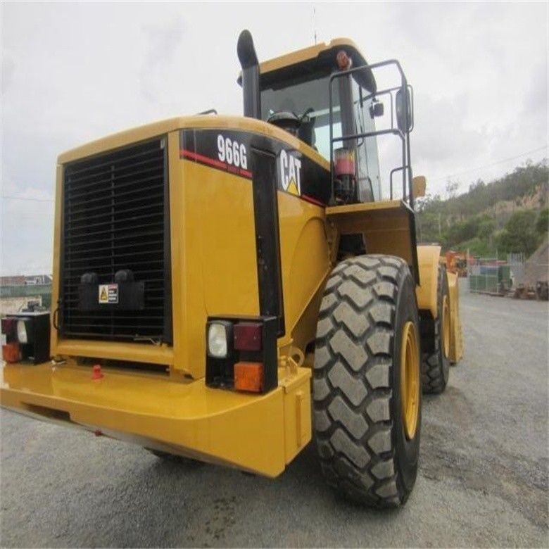 Japonya'dan uygun fiyatlı 24 tonluk kullanılmış Caterpillar 966G tekerlekli yükleyici 3306 DITA motoru ile