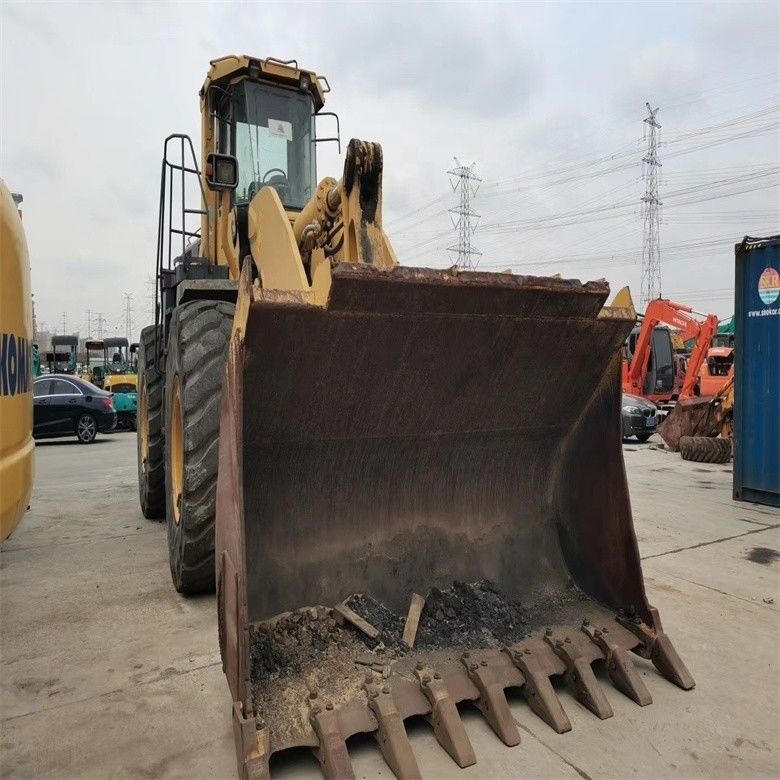 Düşük Çalışma Saatleri WA600-6 Japonya'dan 44000-44500 kg ağırlıklı tekerlekli yükleyici
