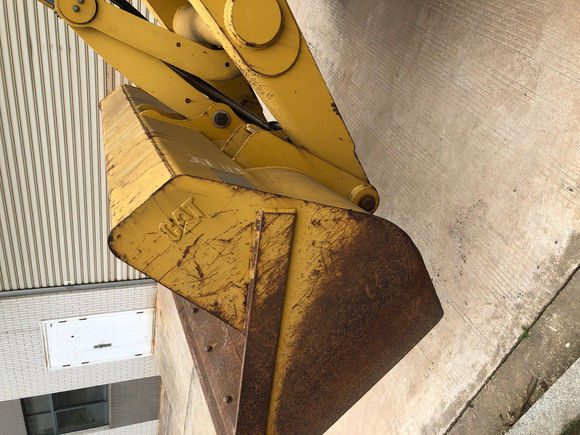 6792 10200 kg Makine Ağırlığı Kullanılmış Caterpillar 416E Backhoe Loader 162 kw Orijinal Şimdi