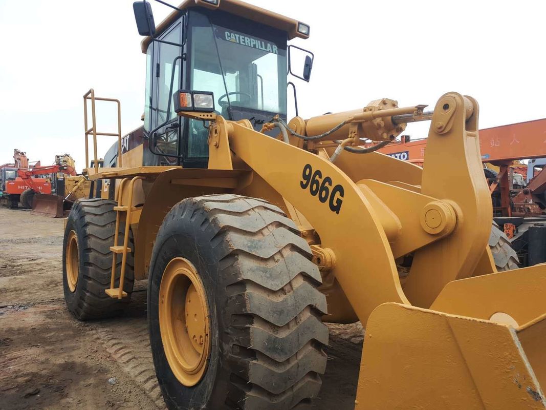 Ucuz Kullanılmış Cat 966G Tekerlekli Yükleyici 5.5 M3 Kovayla Ve Caterpillar Motoruyla