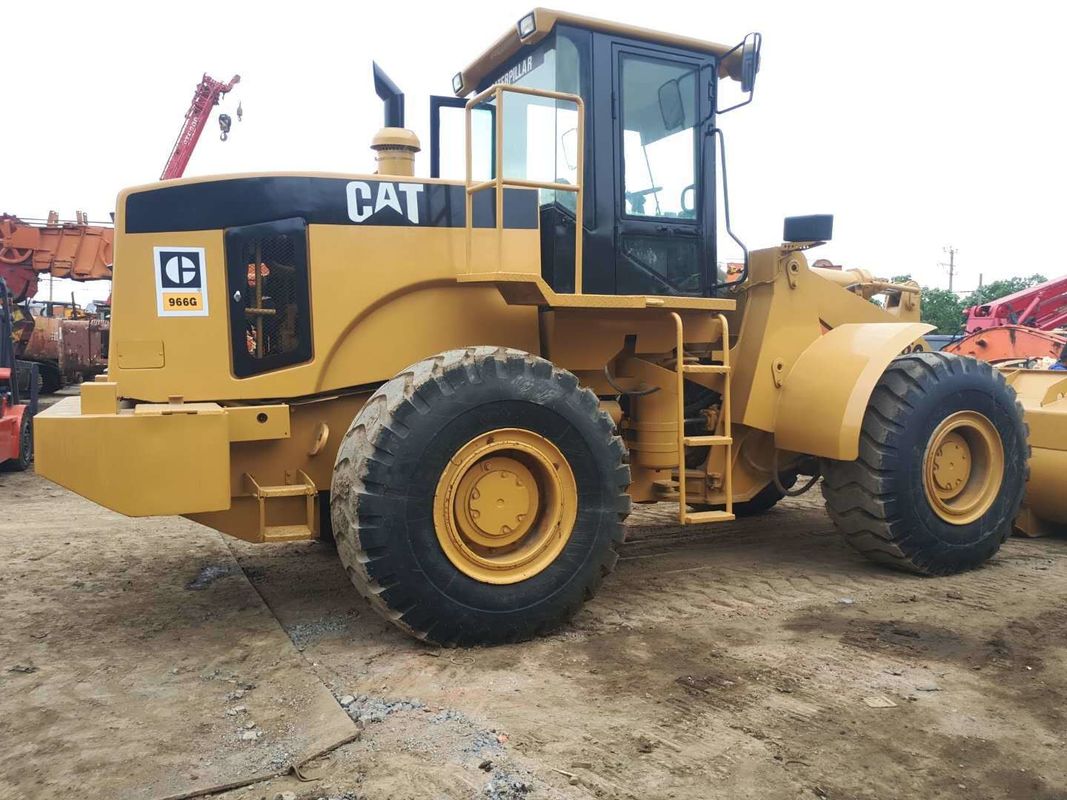 Ucuz Kullanılmış Cat 966G Tekerlekli Yükleyici 5.5 M3 Kovayla Ve Caterpillar Motoruyla