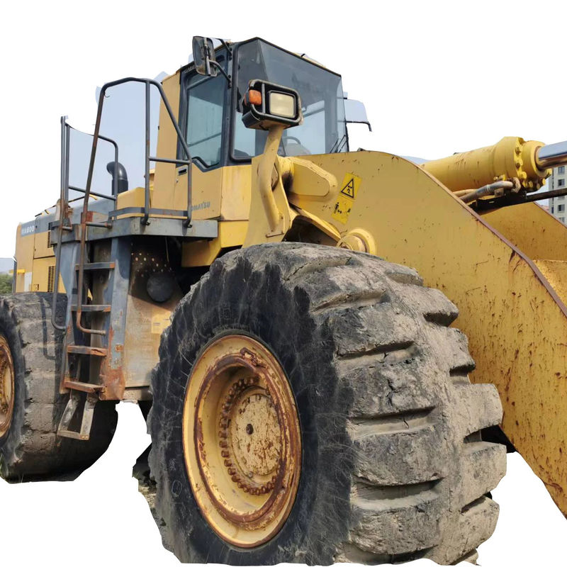 Komatsu 600 Model Ağır Görevli WA600-6 Çarklı Yükleyici İnşaat Bina Çözümleri