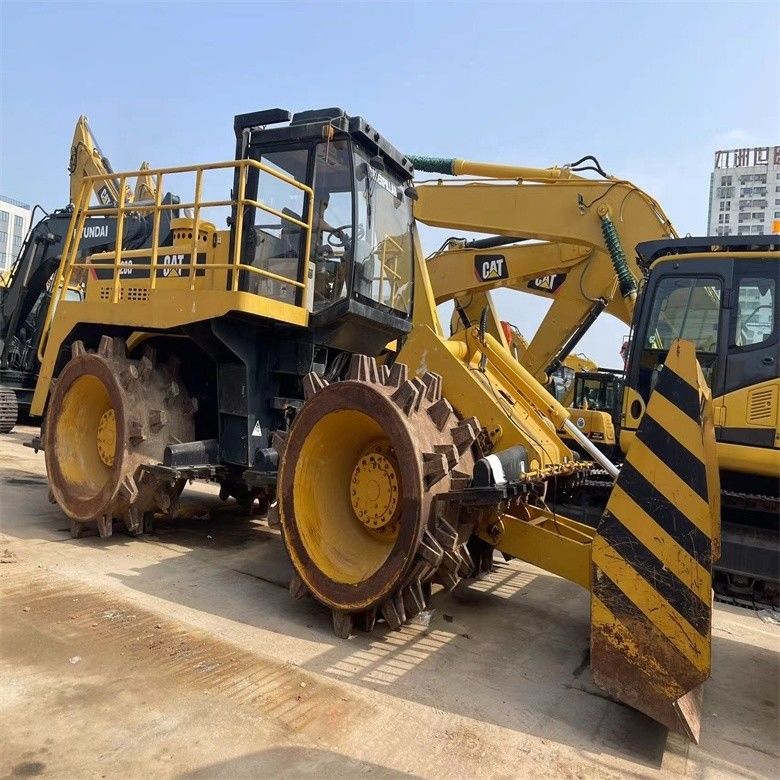 Japonya Yapımı CAT 826G Kompakt CAT Orijinal 3406 DITA Motoruyla Az Çalışma Saatlerinde