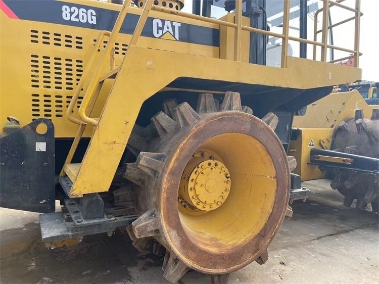 Japonya Yapımı CAT 826G Kompakt CAT Orijinal 3406 DITA Motoruyla Az Çalışma Saatlerinde