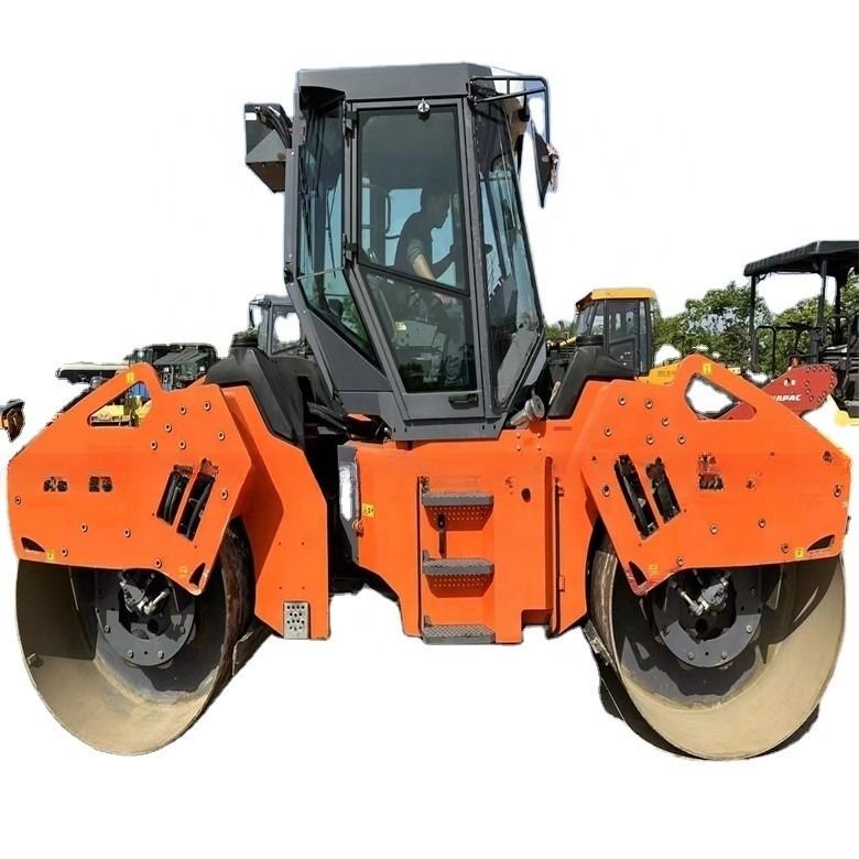 12 Ton 2020 Yılı Hamm HD128 Tandem Roller Diesel Motoru ile Kullanılmış Roller Kompaktör