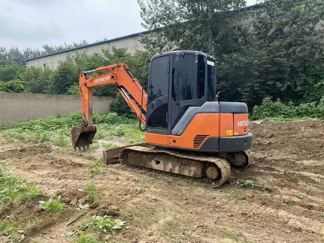 İkinci El Hitachi ZX65USB Ekskavatörü İhracat İçin Kullanılmış Mini Ekskavatör Mükemmel Durumda