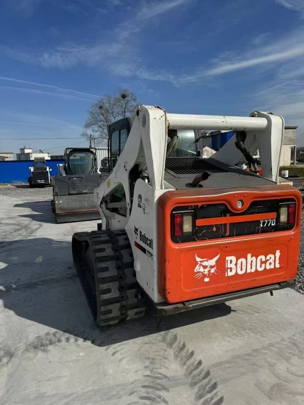 Kullanılmış Bobcat T770 Kaydırma Yükleyici Satılık Çin İhracat İyi Durumda