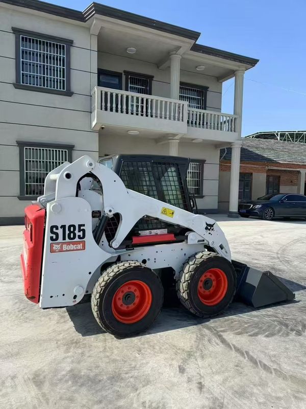 Kullanılmış Bobcat S185 Kaydırma Yükleyici Çin İhracatçısından Yüksek Kalite İkinci El Makine