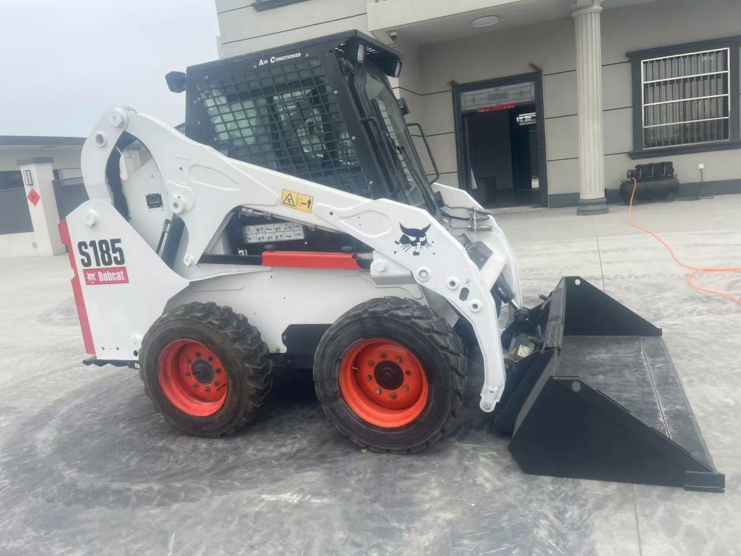 Kullanılmış Bobcat S185 Kaydırma Yükleyici Çin İhracatçısından Yüksek Kalite İkinci El Makine