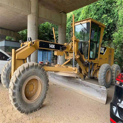 Caterpillar 140 Gc Motor Grader 17 Ton CAT 140K Kullanılmış Caterpillar Motor Grader