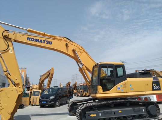 Kullanılmış Komatsu PC350-7 Crawler Excavator Güvenilir Durum Çin'den ihraç