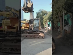 İsveç, neredeyse yeni kullanılmış yüksek kaliteli Volvo 240 paletli ekskavatör makinesi ithal etti