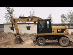 % 90 Caterpillar M317D2 Satış için yüksek kaliteli ve en iyi performanslı kullanılmış tekerlekli kazıcı