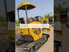 Yüksek kaliteli Sertifikalı Kullanılmış Komatsu PC20MR sürünen kazma makinesi neredeyse yeni satılıyor