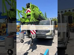Kullanılmış Zoomlion ZLJ5419JQZ50V kamyon vinci satılıyor 50 ton neredeyse yeni global ihracat